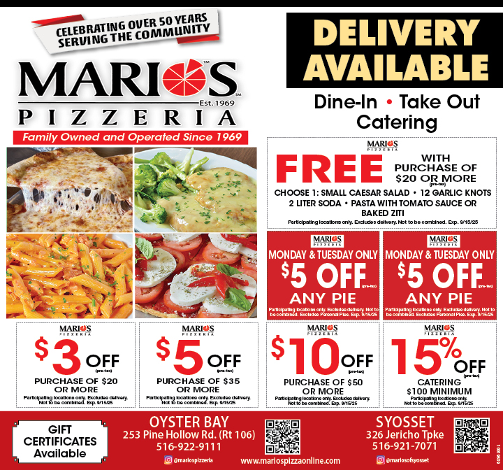 Marios Pizzeria