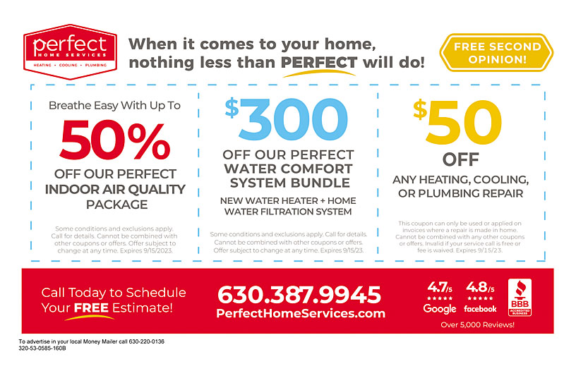 Perfect Home Services - Coupon u0026 Promo - , - Money Mailer
