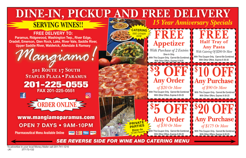 Mangiamo! Pizza and Restaurant