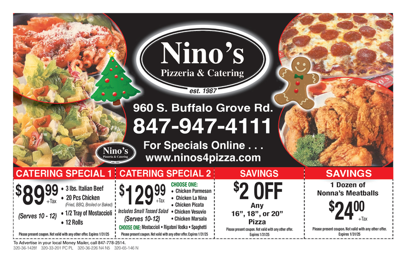 Nino's Pizzeria & Catering