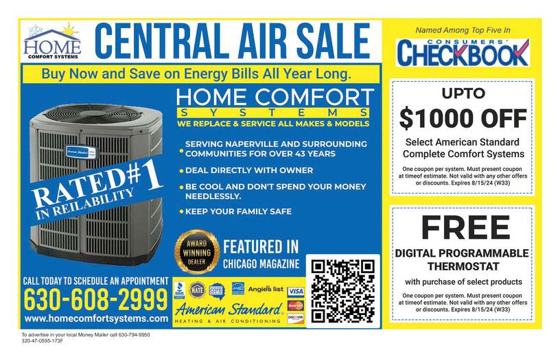 Home Comfort Systems Coupons & Offers Money Mailer Coupons in