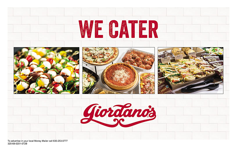 Giordano's Oakbrook Terrace Coupons & Offers Money Mailer Coupons in