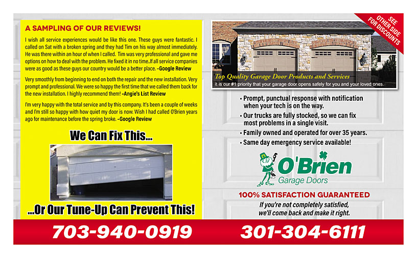 Business Print Ad Back
