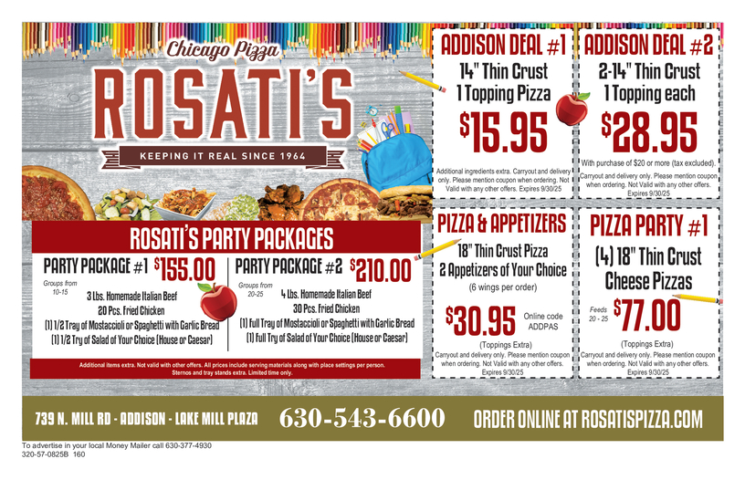 Rosati's Pizza - Pizza restaurant in Buffalo Grove, IL